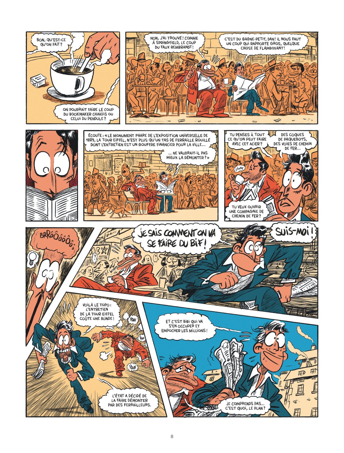 Homme qui vendit la Tour Eiffel (L') - Extrait 1