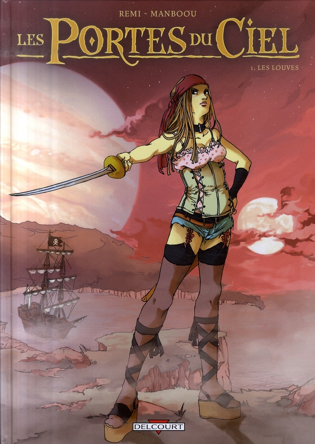 Louves (Les) - Série Portes du ciel (Les) par Rémi et Manboou - Couverture