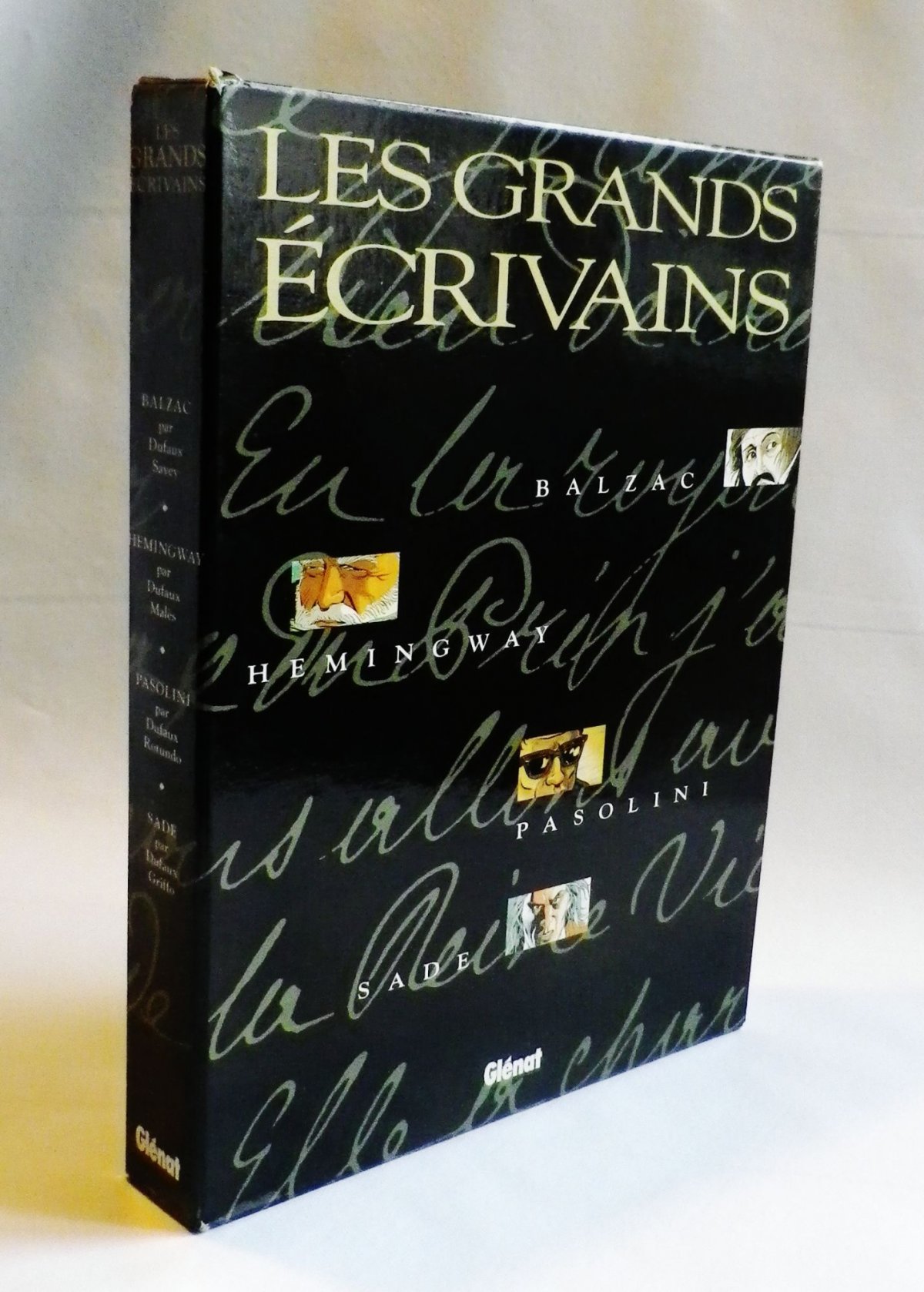 Grands écrivains - Balzac, Hemingway, Pasolini, Sade - 9782723418430