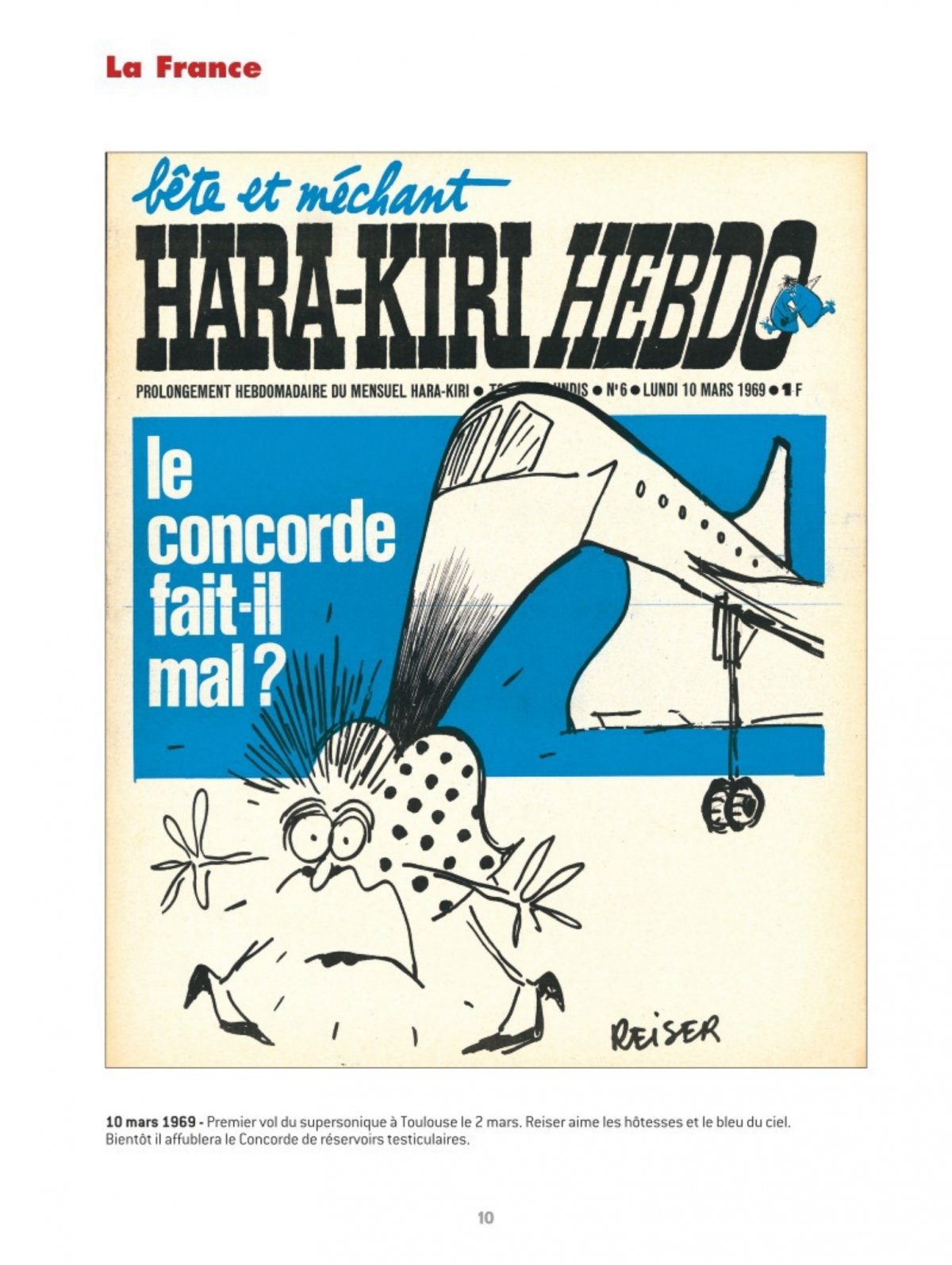 Reiser à la Une - L'Essentiel des couvertures de Charlie Hebdo, Hara-Kiri hebdo et l'hebdo Hara-Kiri - Extrait 1