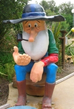 L'univers de Lucky Luke dans un mini-golf