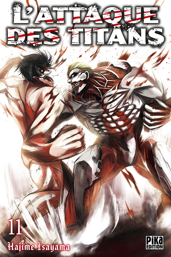 Attaque des Titans (L') 11 - Série Attaque des Titans (L') par Hajime Isayama - Couverture