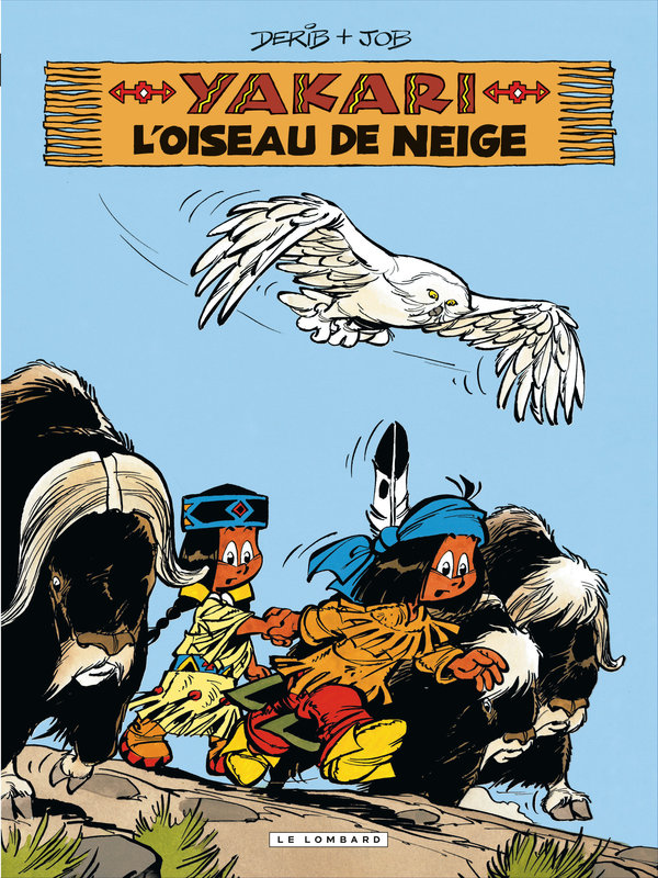 Oiseau de neige (L') - Série Yakari par Job et Derib - Couverture