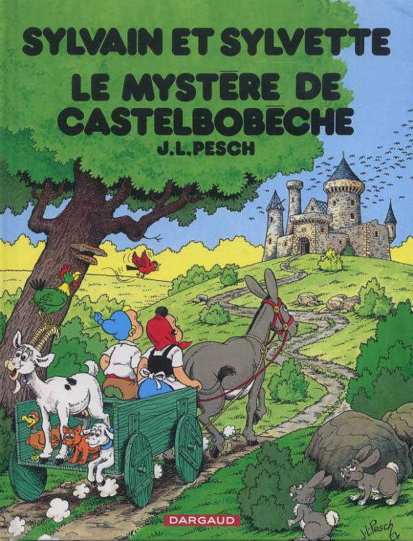 Mystère de Castelbobeche (Le) - Série Sylvain et Sylvette par Jean-Louis Pesch - Couverture
