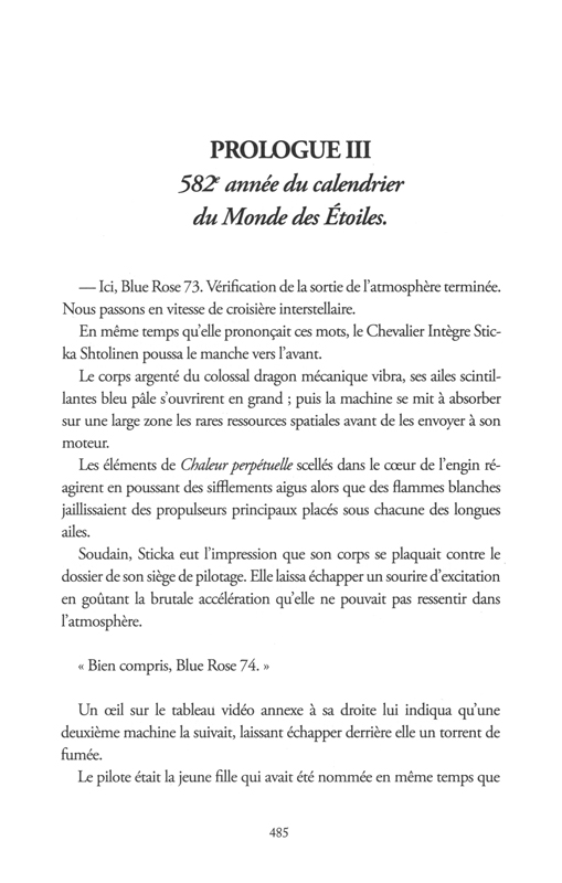 Alicization Iazting - Extrait 1