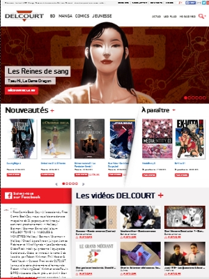 Le site Delcourt fait peau neuve