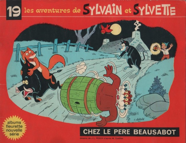 Chez le Père Beausabot - Série Sylvain et Sylvette par Jean-Louis Pesch - Couverture