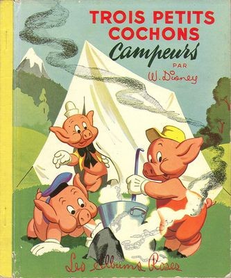 Trois petits cochons campeurs
