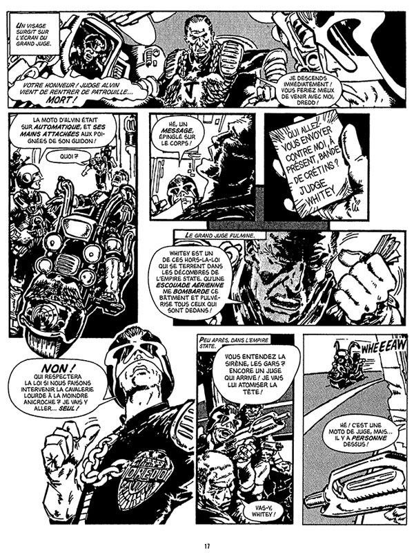 Judge Dredd, les affaires classées 1 - Extrait 1