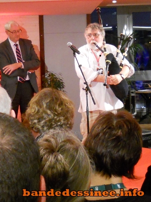 Quai des Bulles 2012 : Jean-Claude Fournier salue la mémoire de Bruno Le Floc'h en musique