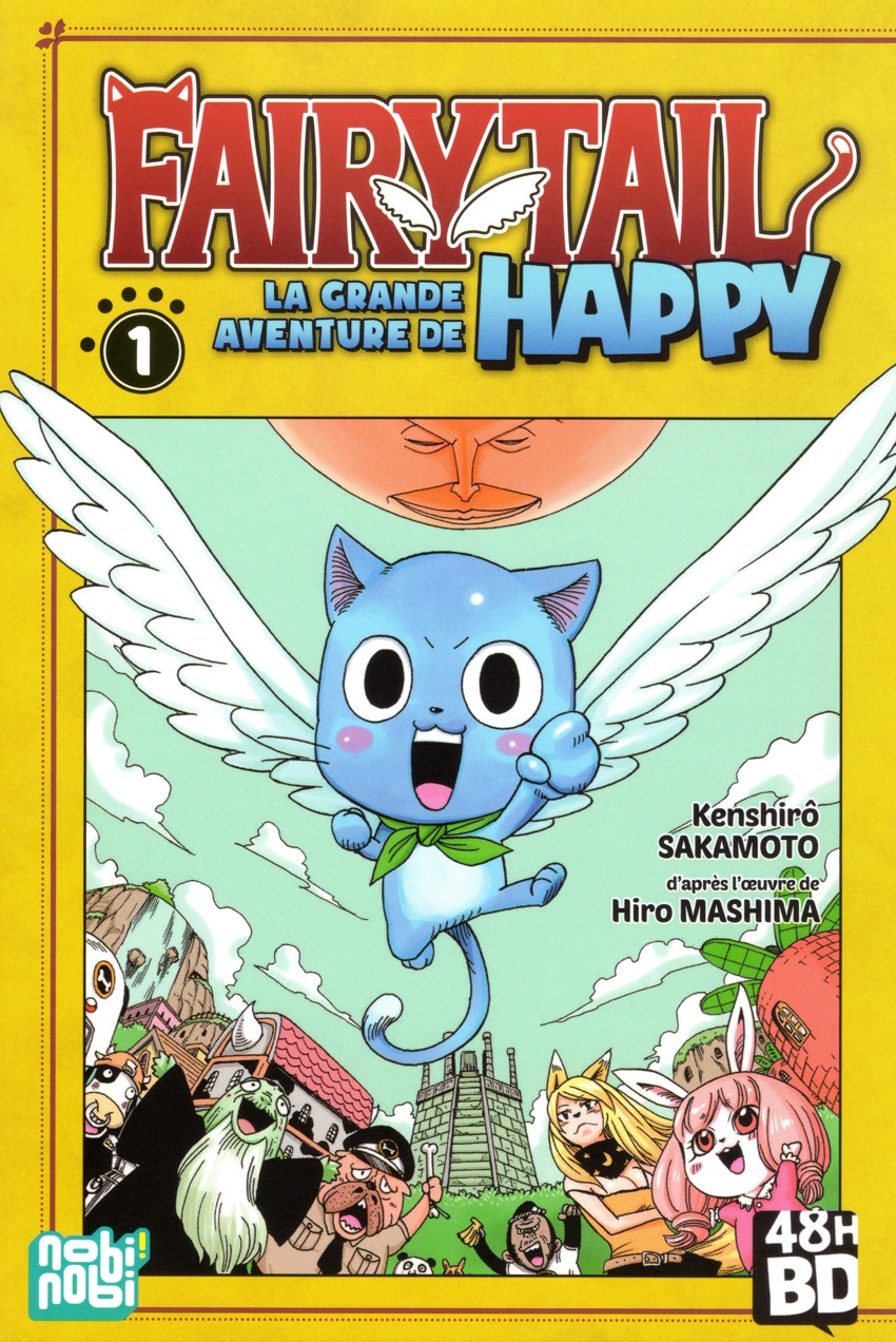 Fairy Tail - La grande aventure de Happy 1 - Série Fairy Tail - La grande aventure de Happy - 9782373499872