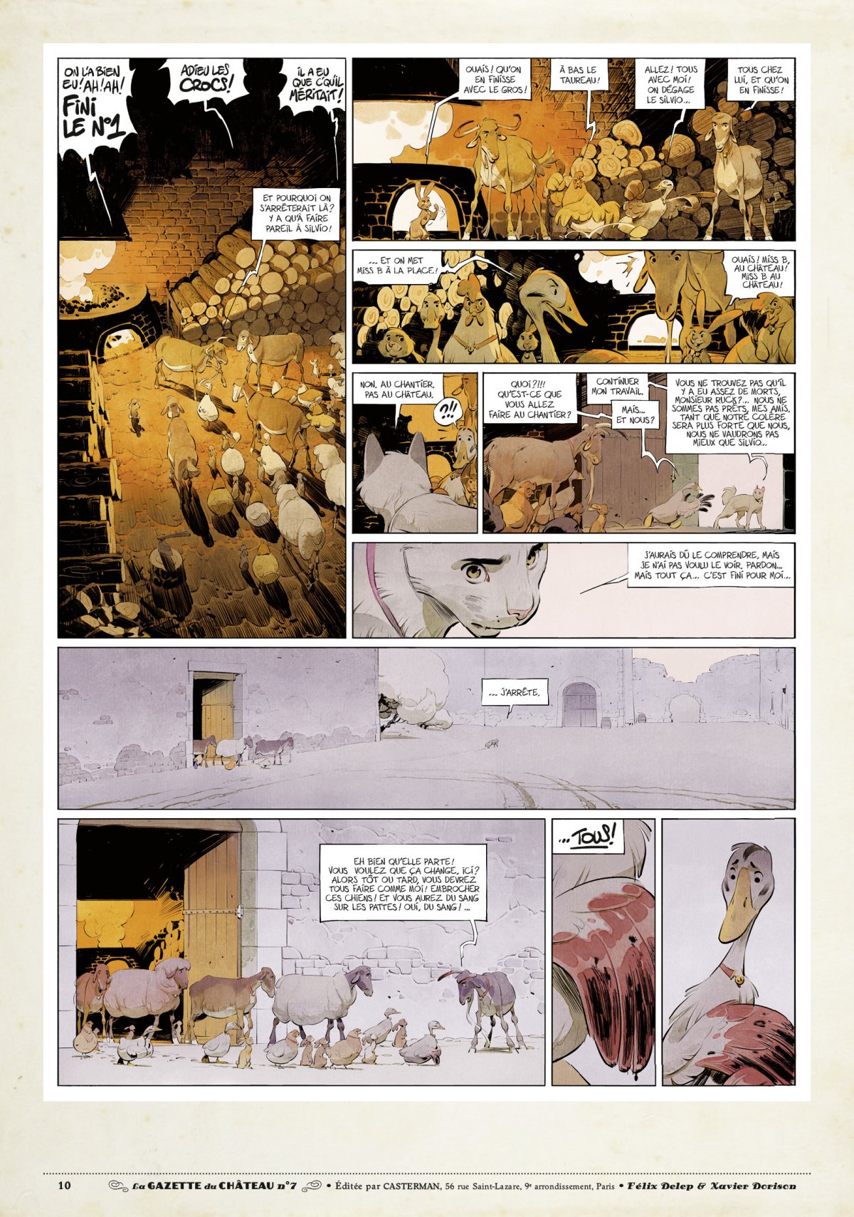 Château des animaux (Le) - Gazette 7 - Extrait 1