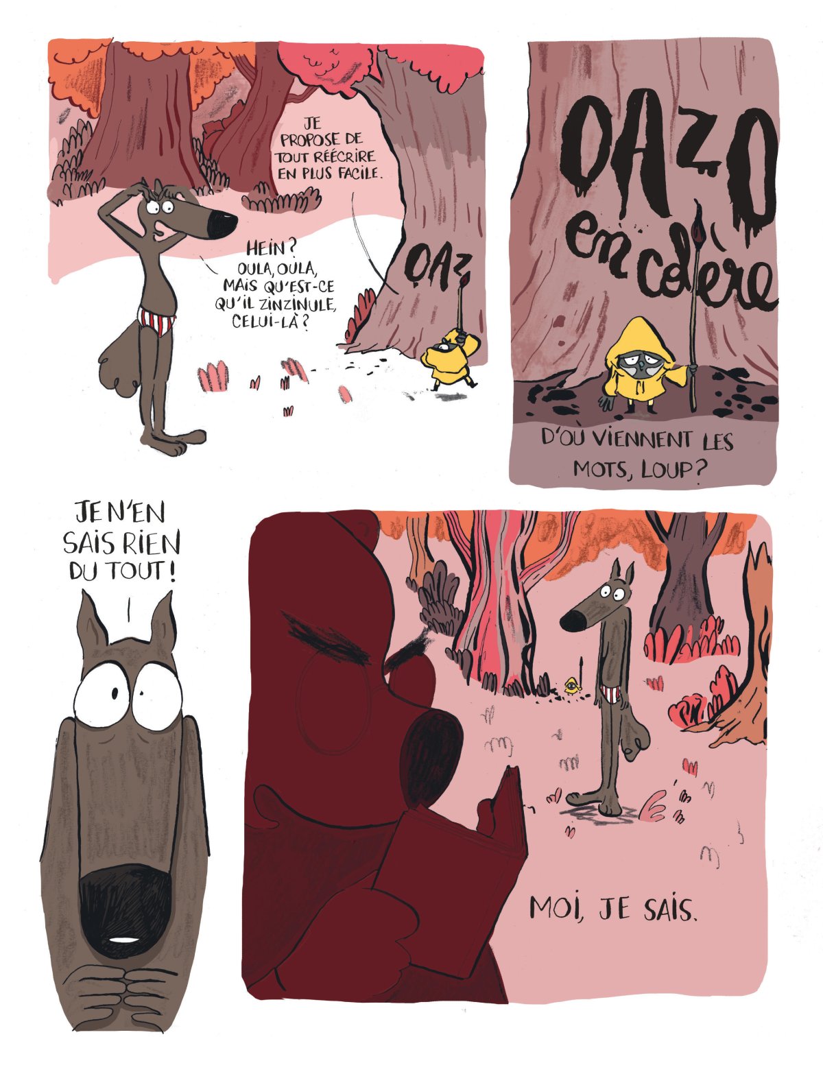 Loup en slip et le mystère du P silencieux (Le) - Extrait 1