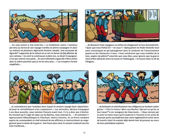 Pieds Nickelés s'en vont en guerre (Les) - Extrait 1