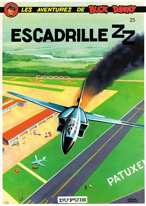 Escadrille ZZ - Série Buck Danny par Jean-Michel Charlier et Victor Hubinon - Couverture