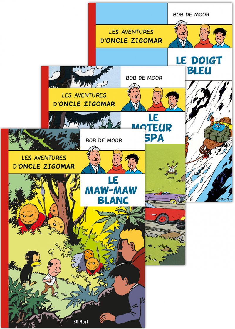 Oncle Zigomar (Les aventures d') T7 à 9 - 9782875352521