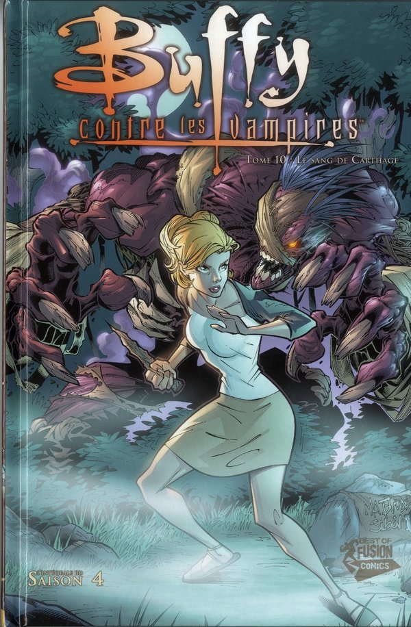 Sang de Carthage (Le) - Série Buffy classic par Tom Fassbender, Doug Petrie, Jim Pascoe, Christopher Golden, Brian Horton, Chynna Clugston Flores, Paul Lee et Cliff Richards - Couverture