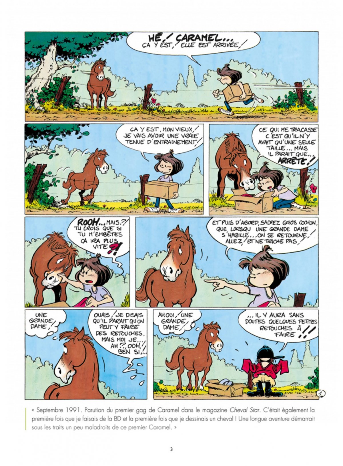 Caramel fait ses premiers pas - Extrait 1