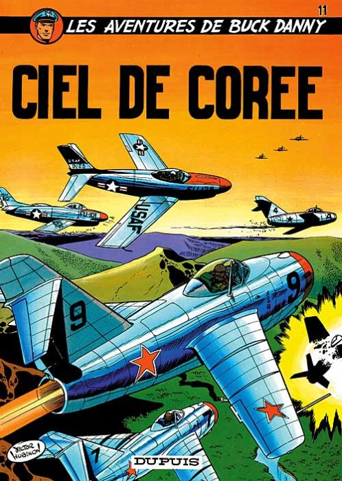 Ciel de Corée - Série Buck Danny par Jean-Michel Charlier et Victor Hubinon - Couverture