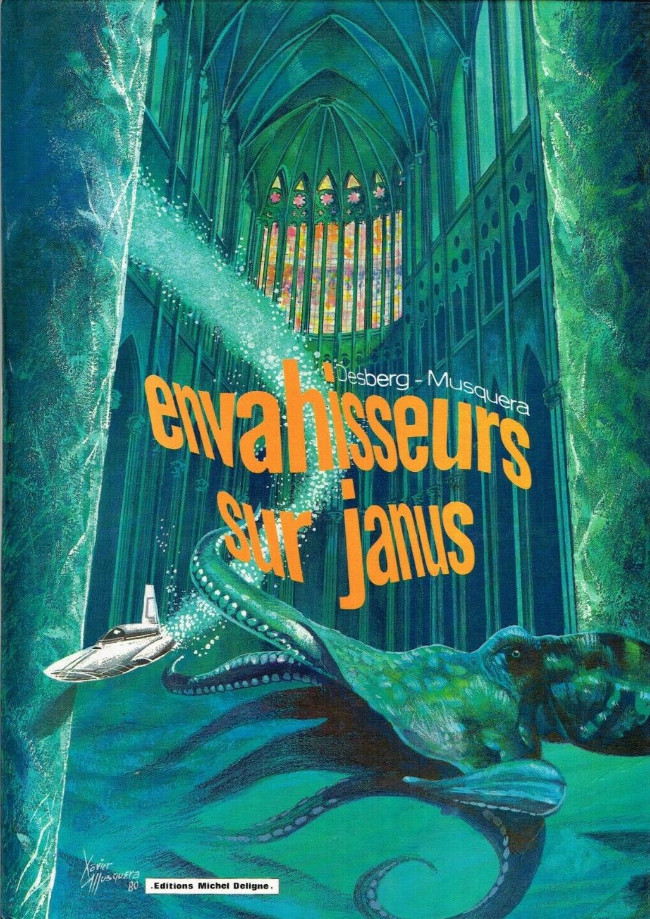 Envahisseurs sur Janus par Stephen Desberg et Xavier Musquera / Chris - Couverture
