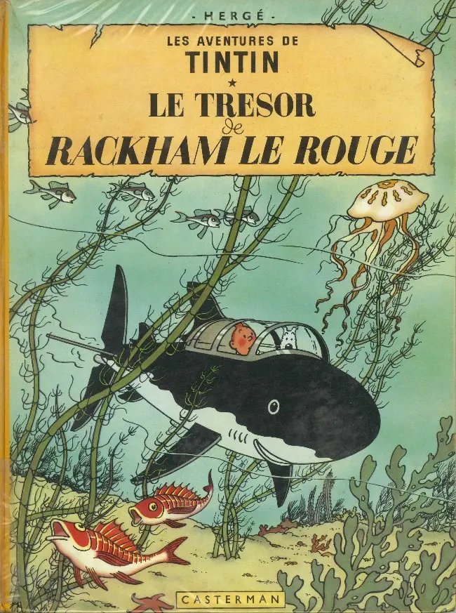 Trésor de Rackham le rouge (Le) - Série Tintin (Les aventures de)