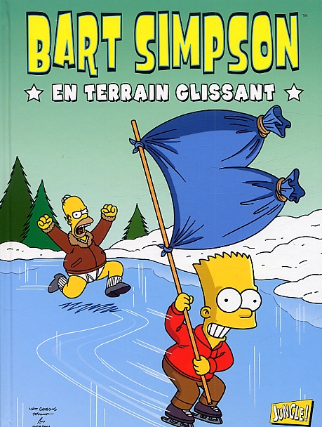 En terrain glissant - Série Bart Simpson - 9782874428432