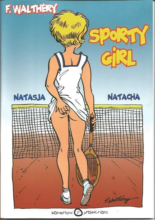 Walthéry au festival BD de Middelkerke - Natacha Sporty girl par François Walthéry - Couverture
