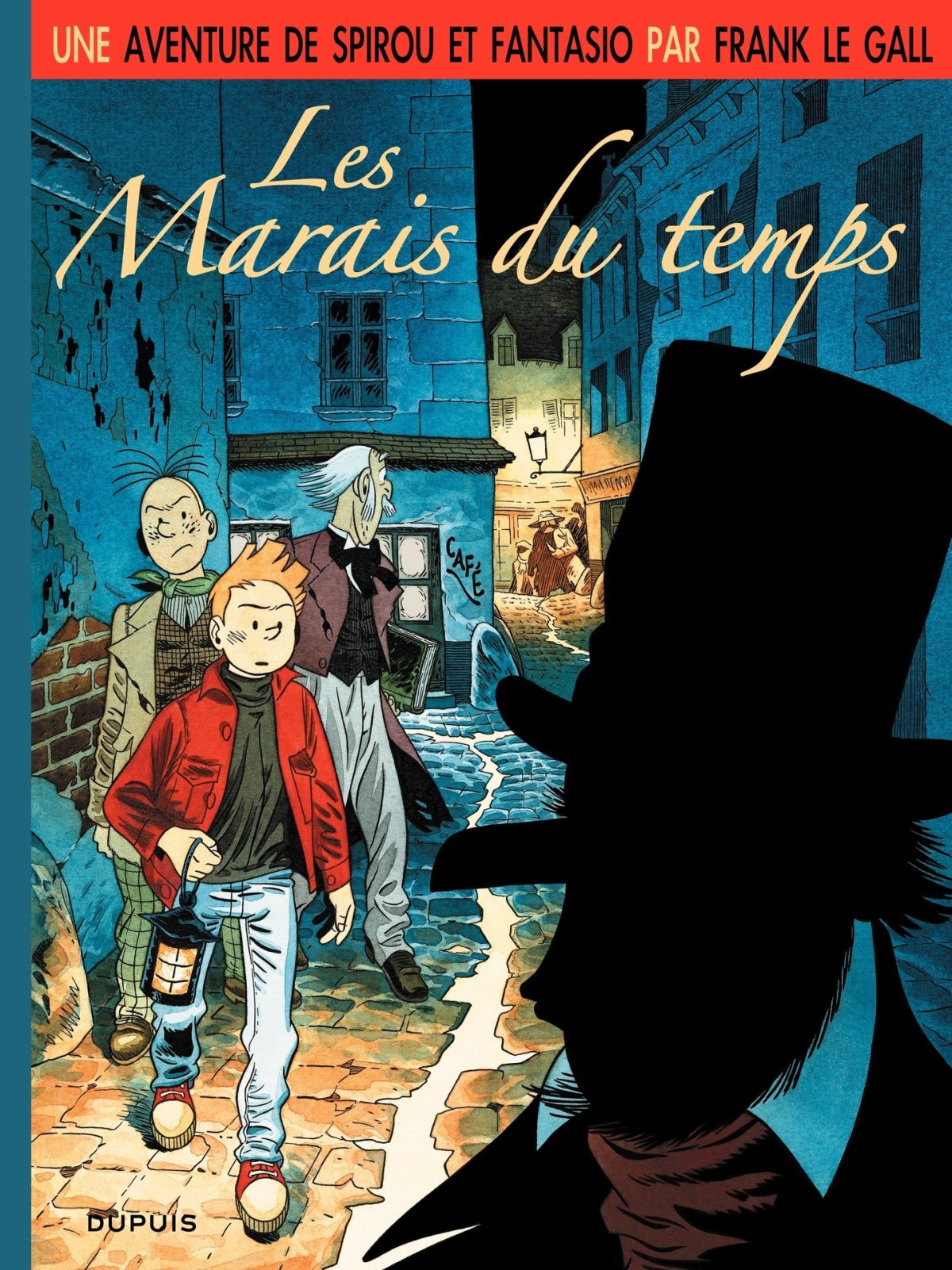 Marais du temps (Les) - Série Spirou de ... (Le) par Frank Le Gall - Couverture