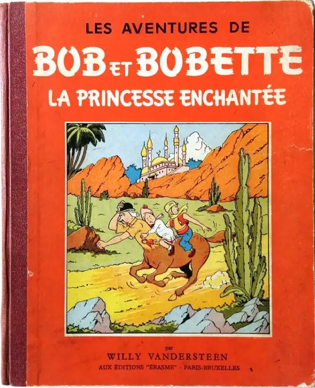 Princesse enchantée (La) - Série Bob et Bobette par Willy Vandersteen - Couverture