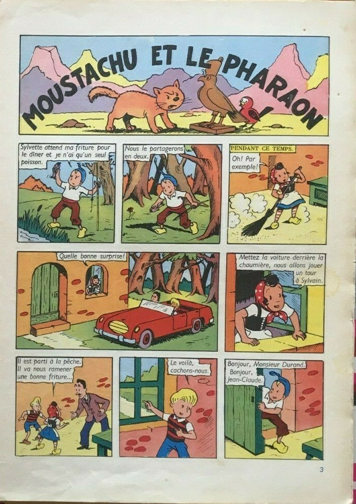 Moustachu et le pharaon - Extrait 1