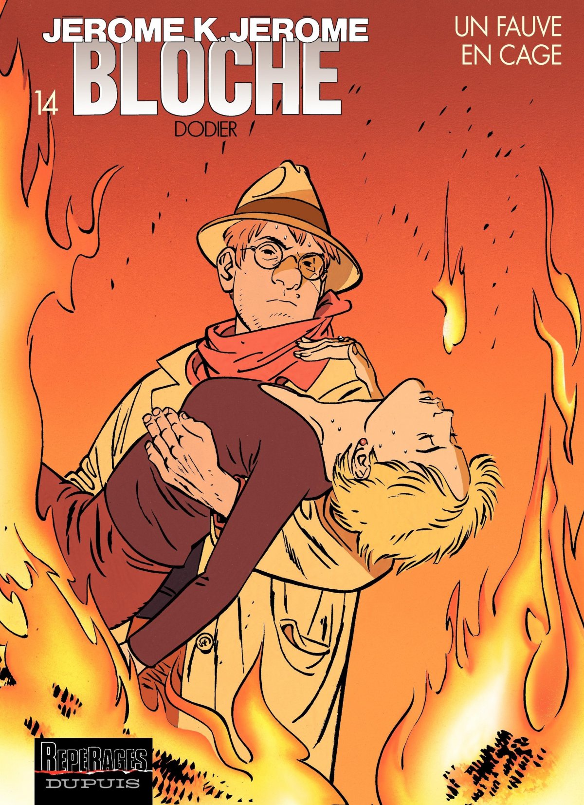 Fauve en cage (Un) - Série Jérôme K. Jérôme Bloche - 9782800128535