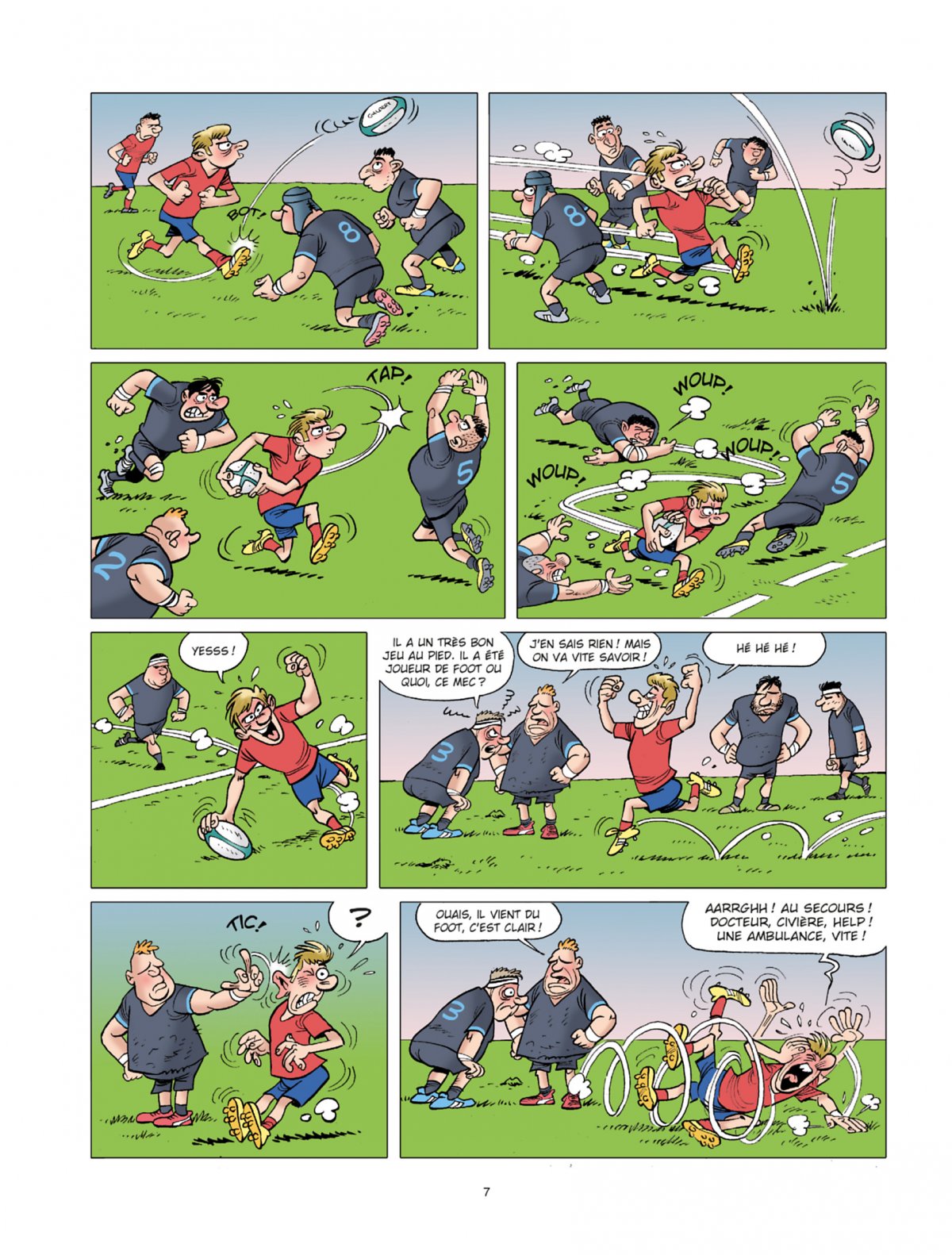 Fous furieux du rugby (Les) 3 - Extrait 1