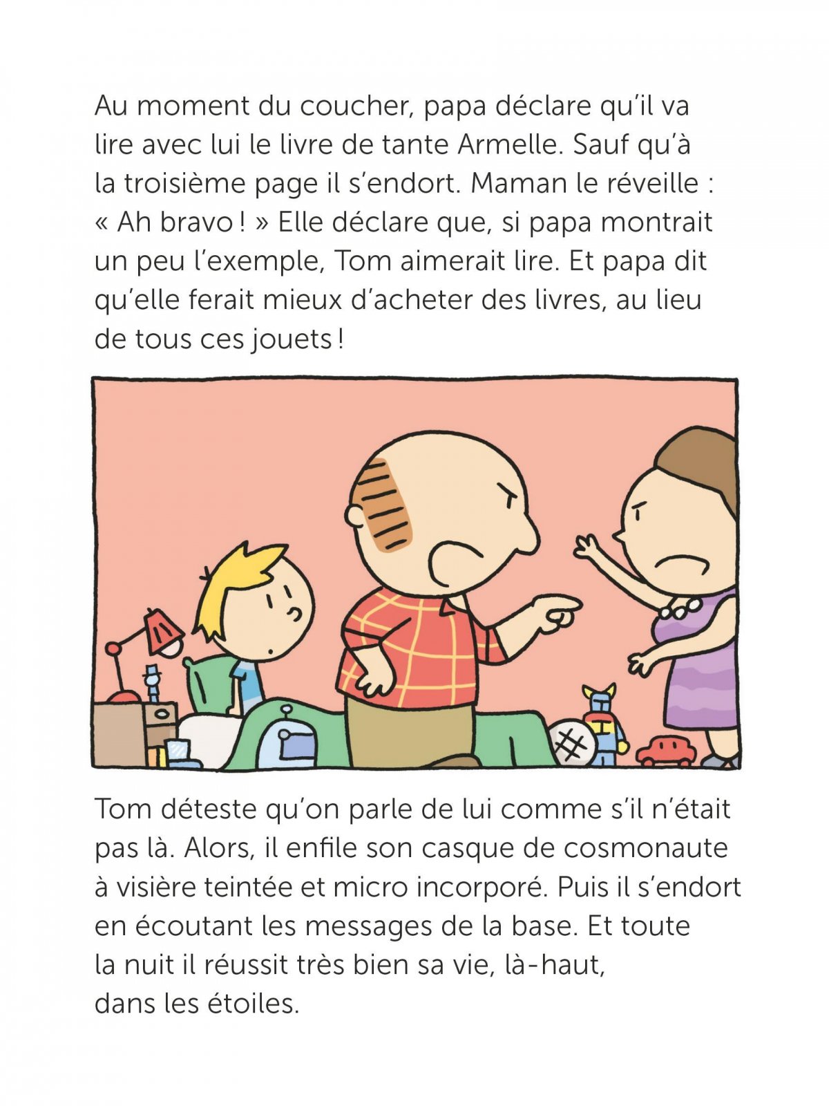 Tom n'aime pas lire - Extrait 1
