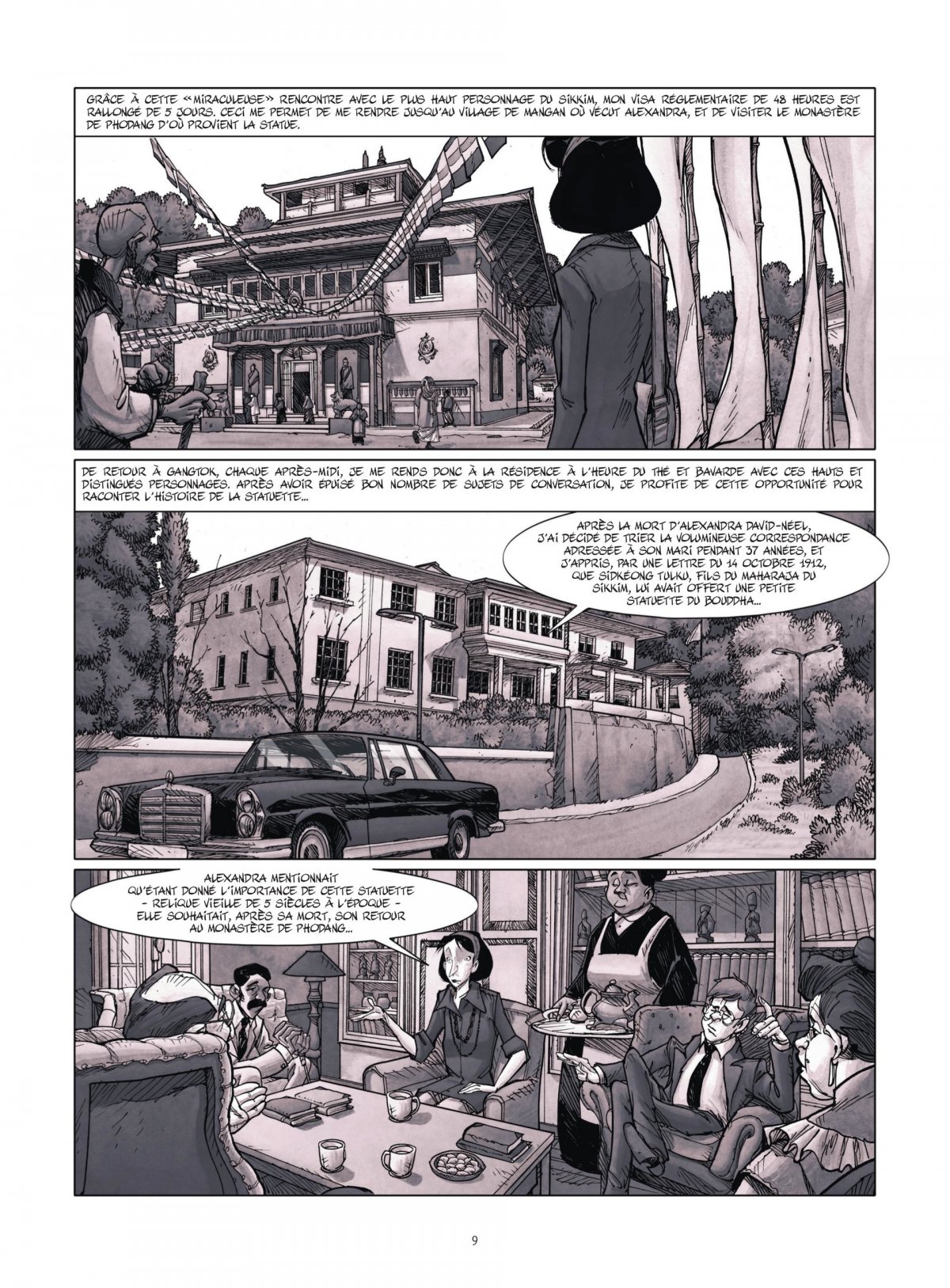 Vie avec Alexandra David-Néel (Une) - Livre 4 - Extrait 1