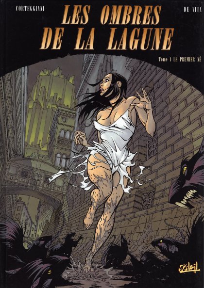 Premier Né (Le) - Série Ombres de la lagune (Les) par François Corteggiani et Giulio De Vita - Couverture