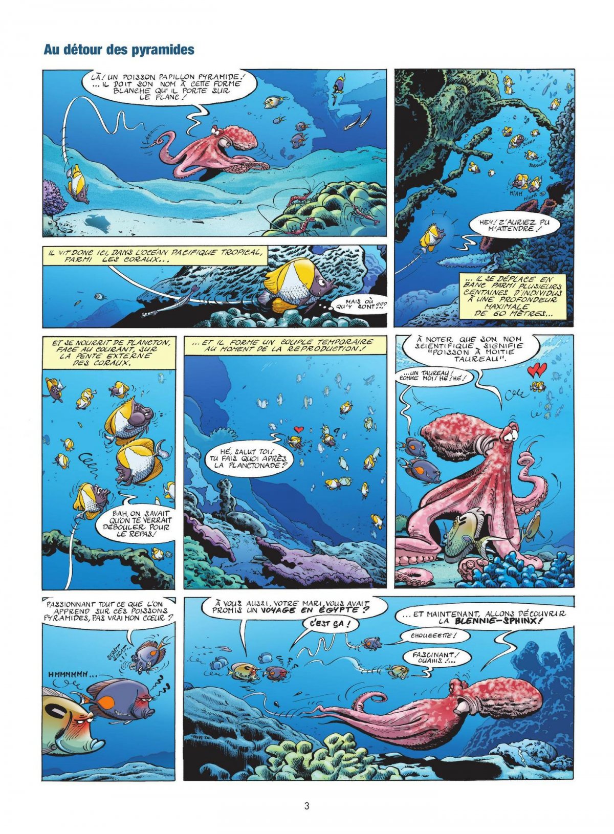 Animaux marins en BD (Les) 6 - Extrait 1