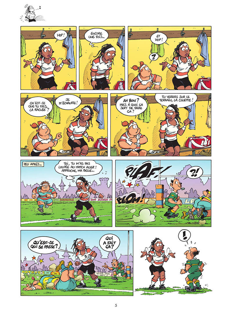 Rugby, c'est un sport de gonzesses ! (Le) - Extrait 1