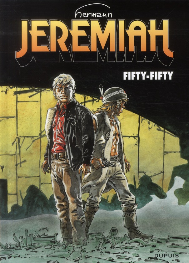 Fifty-fifty - Série Jeremiah par Hermann - Couverture