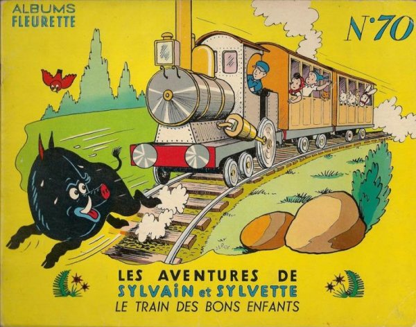 Train des bons enfants (Le) - Série Sylvain et Sylvette