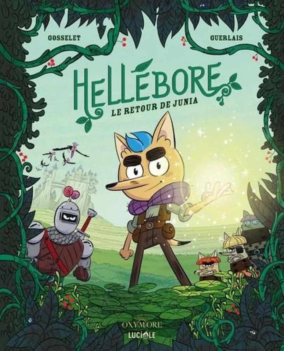 Hellébore - Le retour de Junia par Gérald Guerlais et Eric Gosselet - Couverture