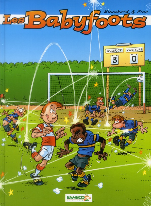 Babyfoots (Les) 1 - Série Babyfoots (Les) par Gilbert Bouchard et Pica - Couverture
