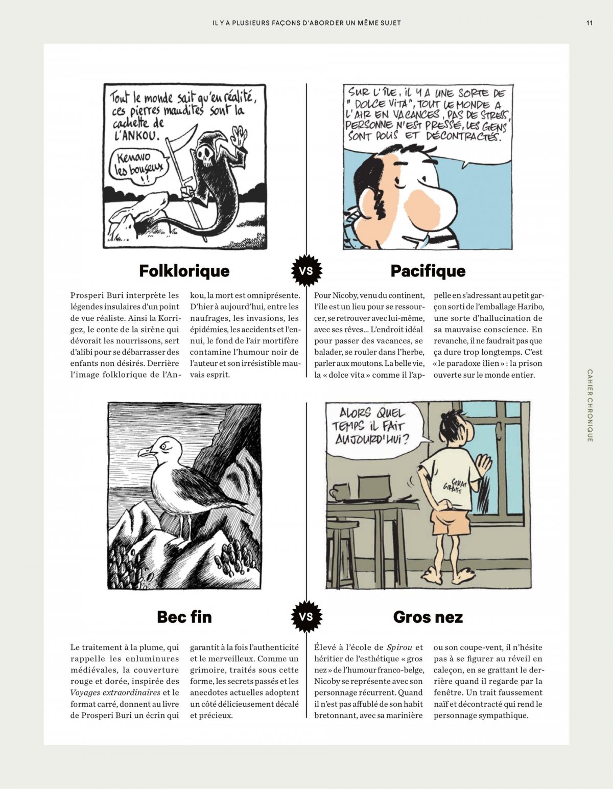 Cahiers de la bande dessinée (Les) 4 - Extrait 1