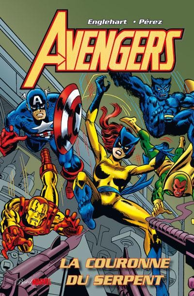 Couronne du serpent (La) - Série Avengers par Jim Shooter, Steve Englehart / John Harkness, Gerry Conway, Sam Grainger, John Tartaglione, Mike Esposito /Joe Gaudioso, Vince Colletta et George Pérez - Couverture