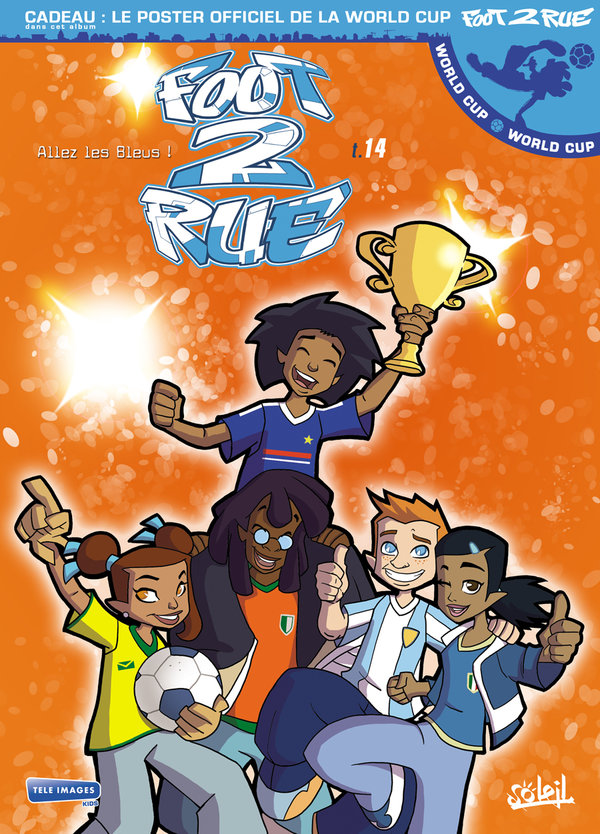 World Cup - Série Foot 2 Rue par Mathieu Mariolle et Philippe Cardona - Couverture