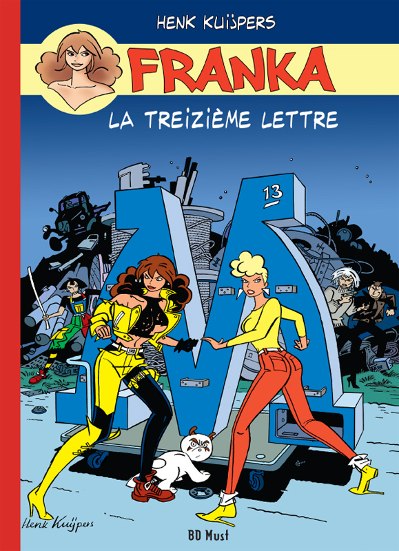 Treizième lettre (La) - Série Franka par Henk Kuijpers - Couverture
