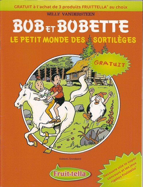 Petit monde des sortilèges (Le) - Série Bob et Bobette - Couverture
