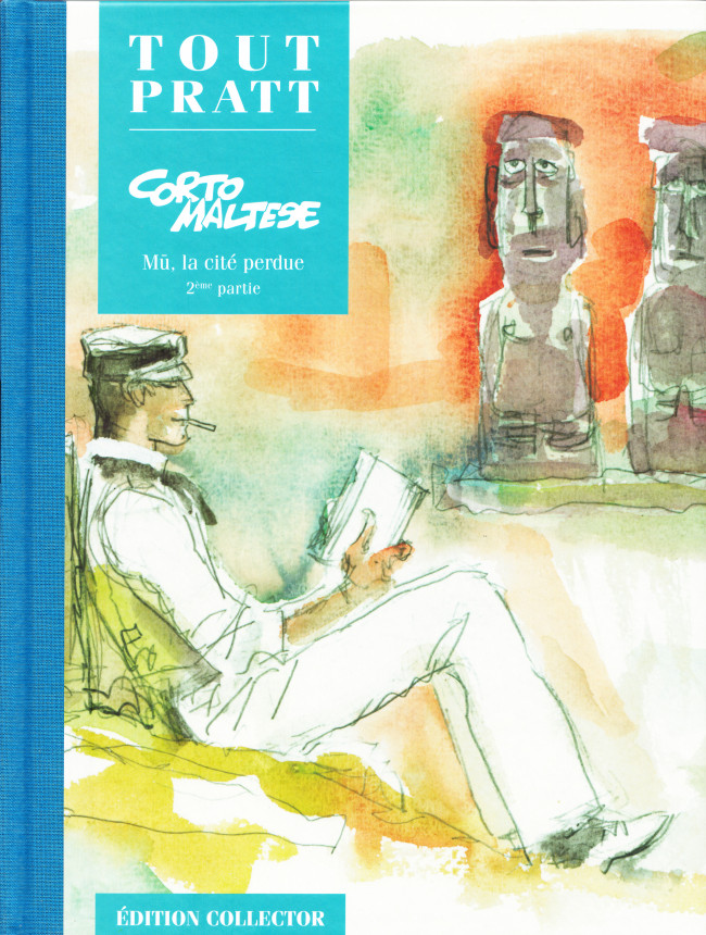 Corto Maltese - Mû, la cité perdue - 2ème partie - Série Tout Pratt par Hugo Pratt - Couverture