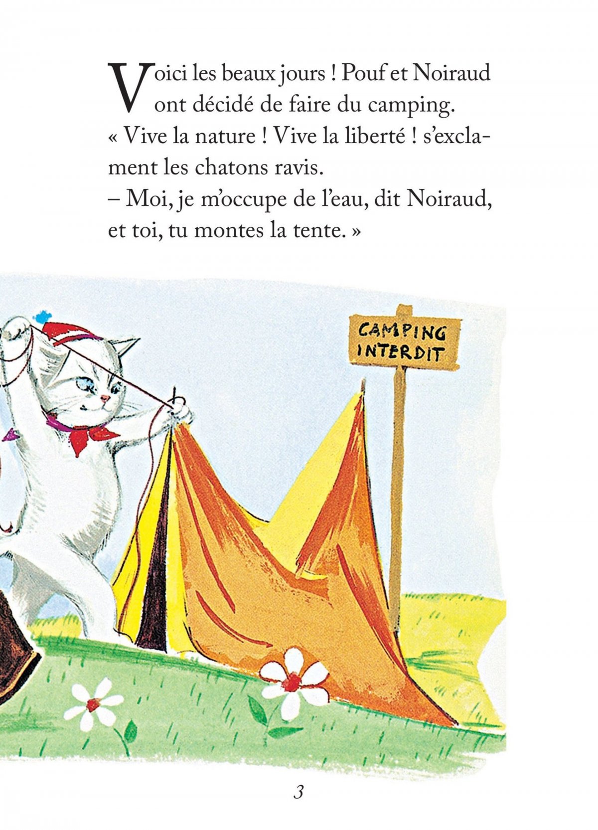 Pouf et Noiraud campeurs - Extrait 1