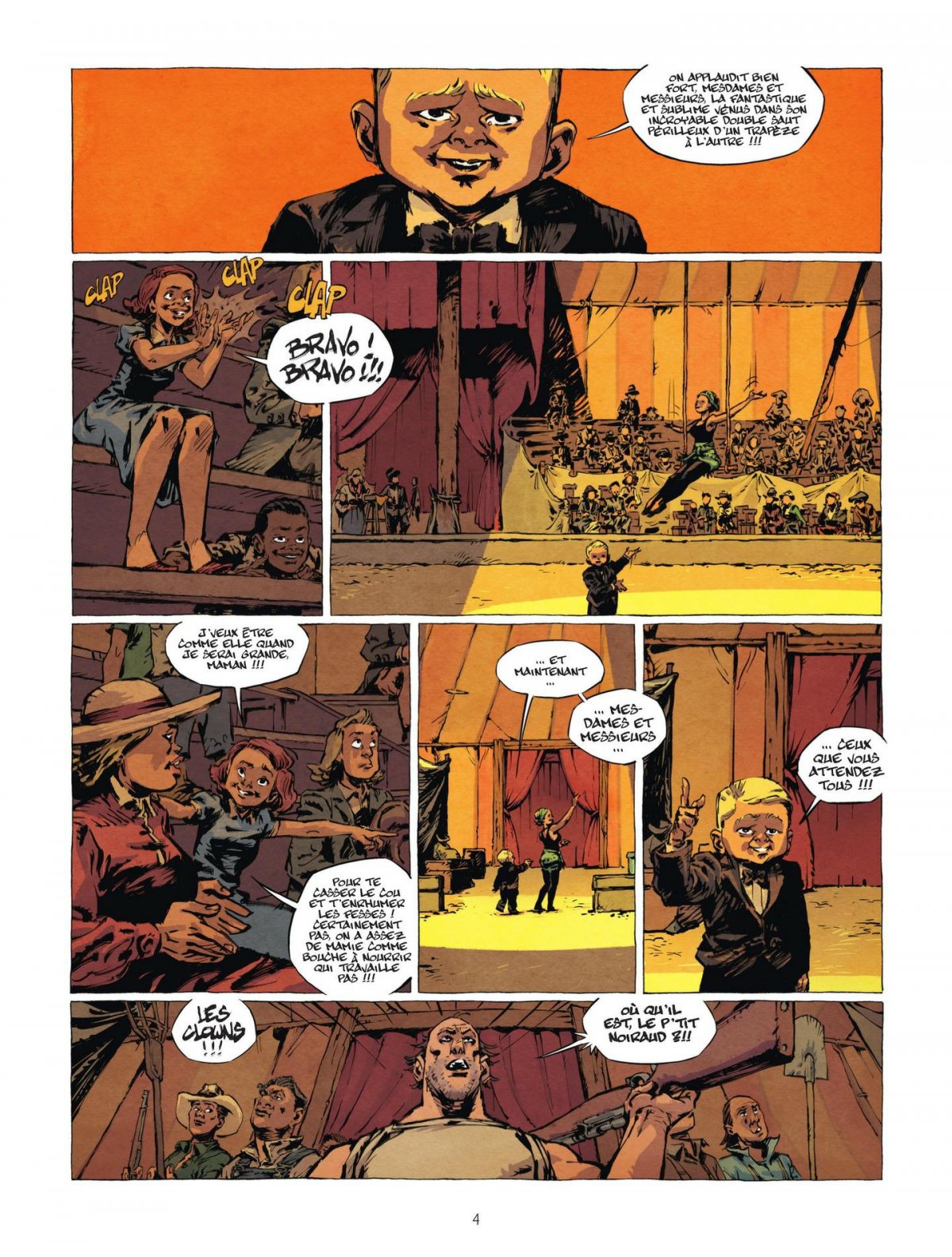 Sous le chapiteau de Freaks - Extrait 1