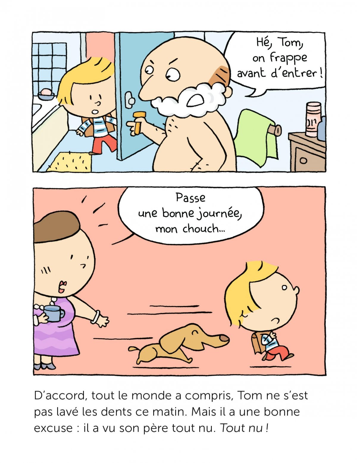 Tom se fait du souci avec son zizi - Extrait 1